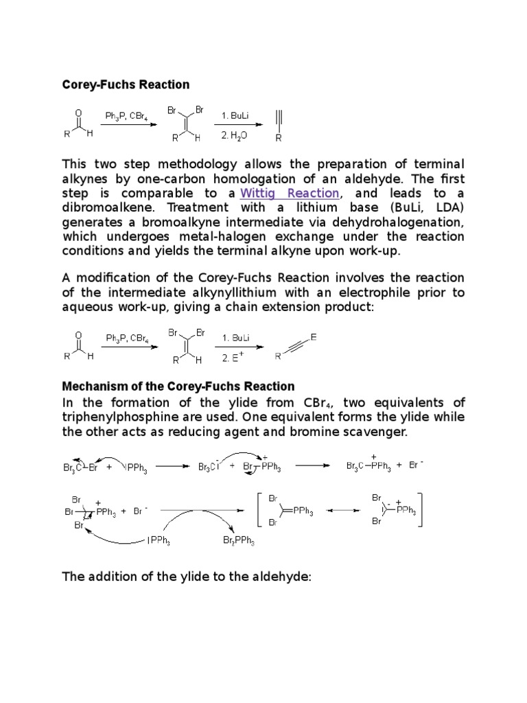 Corey House | PDF | Organic Chemistry | Chemistry