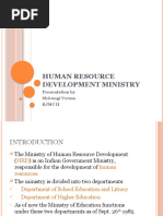 Human Resource Development Ministry