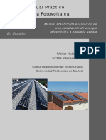 Manual Práctico de Energía Fotovoltaica