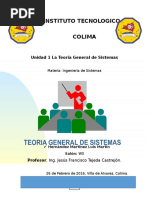 Ingenieria de Sistemas Unidad 1
