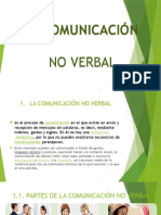 La Comunicación No Verbal Power Poin