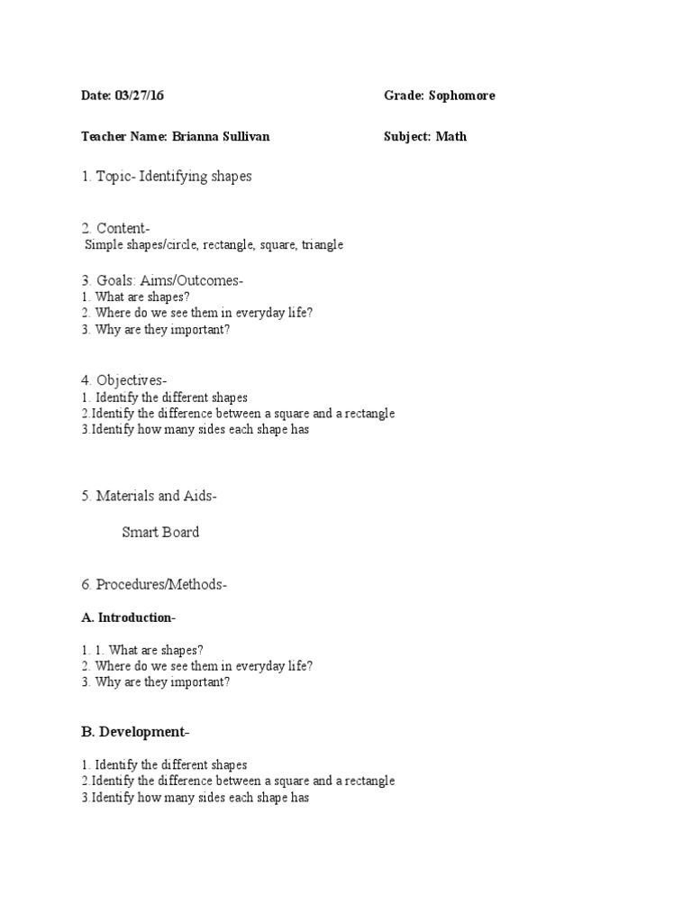 Iwb Project Lesson Plan | PDF