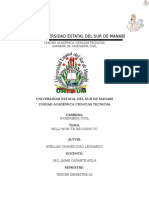 Universidad Estatal Del Sur de Manabí: Unidad Académica Ciencias Tecnicas Carrera de Ingeniería Civil