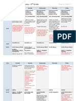 Lesson Plans For Ms. Gregory - 2 Grade: Week of March 7, 2016