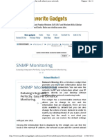 Gadget Network Monitor