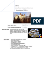 Romania and Moldova: Introduction - Questions - Resources - The Big Question - Evaluation - Credits