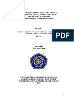Pengaruh Kualitas Pelayanan Publik PDF