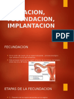 Gestacion, Fecundacion, Implantacion