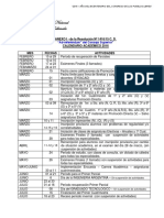 Calendario Academico 2016