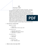 What Is The Embryology of VSD?