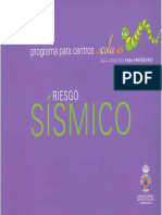 Programa Educacion RIESGO SISMICO PDF