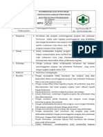 1.2.5.a SPO Koordinasi Dan Integrasi Penyelenggraaan Program Dan Pelayanan