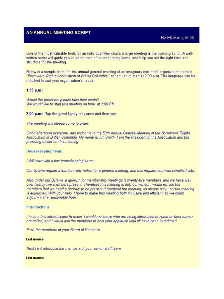an-annual-meeting-script-pdf-agenda-meeting-parliamentary-procedure