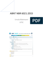 ABNT NBR 6021 - 2015 Cancela e Substitui 6021 - 2003 PDF