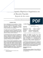 Miocardiopatía Hipóxico Isquémico