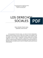 Los Derechos Sociales. Mauro Chacon Lemus Opus Magna II