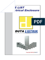 Cabel Tray Price List 2011