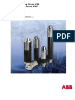 ABB High Voltage Current Limiting Fuses ABB CEF HV Fuses