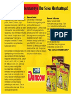 Dancow Coklat Nutrisi Lengkap untuk Pertumbuhan Anak