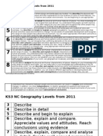 Geog NC Levels 2011 Student Versions