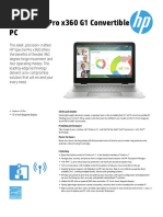 HP Spectre Prox 360G1