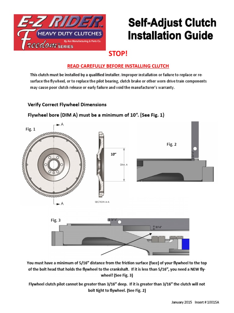 Self Adjust Clutch Guid PDF Clutch Transmission (Mechanics)