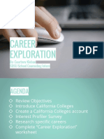 career exploration workshop