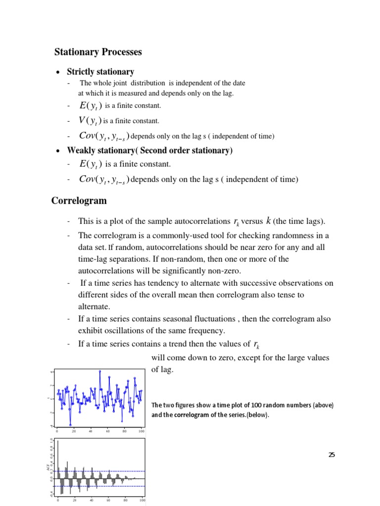Understanding Stationary Processes in Time Series | PDF ...