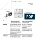 1MRK514001-BEN en Relay Mounting Systems COMBIFLEX PDF