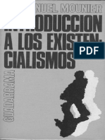 Introducción a Los Existencialismos - Mounier, Emmanuel.pdf
