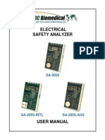 Electrical Safety Analyzer: User Manual