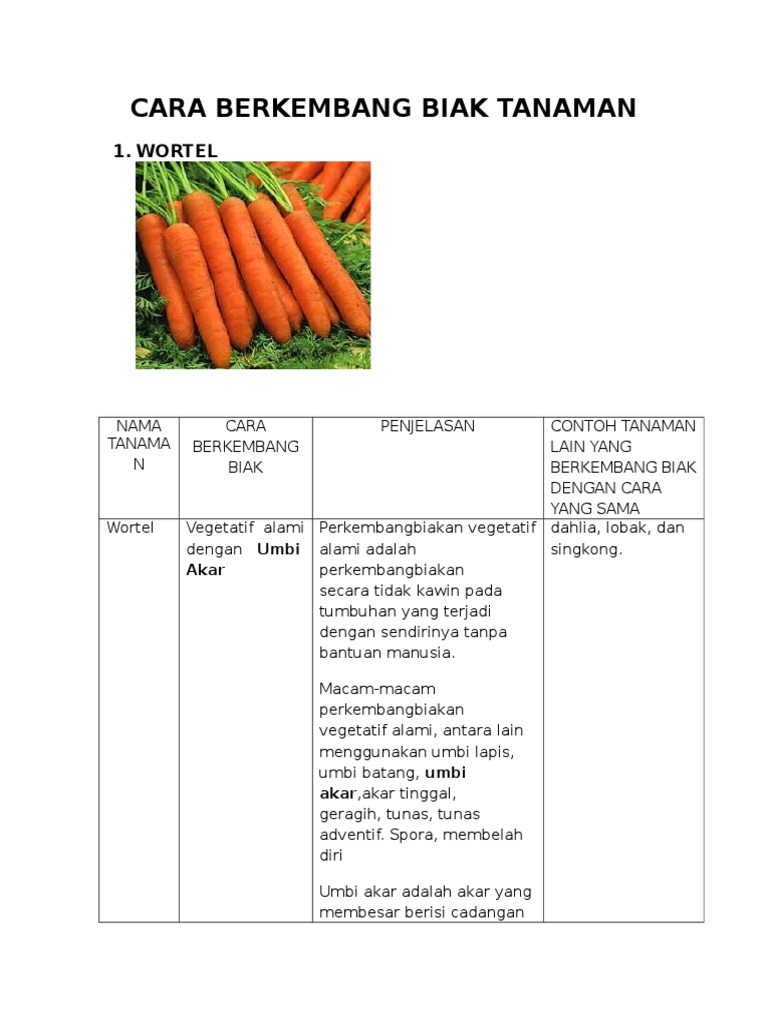 Cara Berkembang Biak Tanaman Pdf