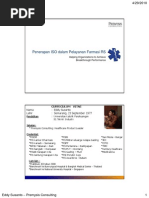 Download Penerapan ISO dalam Pelayanan Farmasi Rumah Sakit by Klub Apoteker Indonesia SN31074111 doc pdf