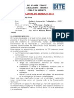 Formato de Plan Anual Aip