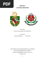 Download REFERAT Anestesi Obstetri by ruth SN310745687 doc pdf