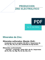 Produccion de Zinc Electrolitico