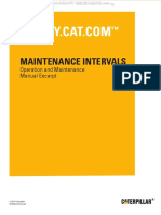 Manual Maintenance Interval Cat 416d 420d 42d 428d 430d 432d 442d Backhoe Loaders