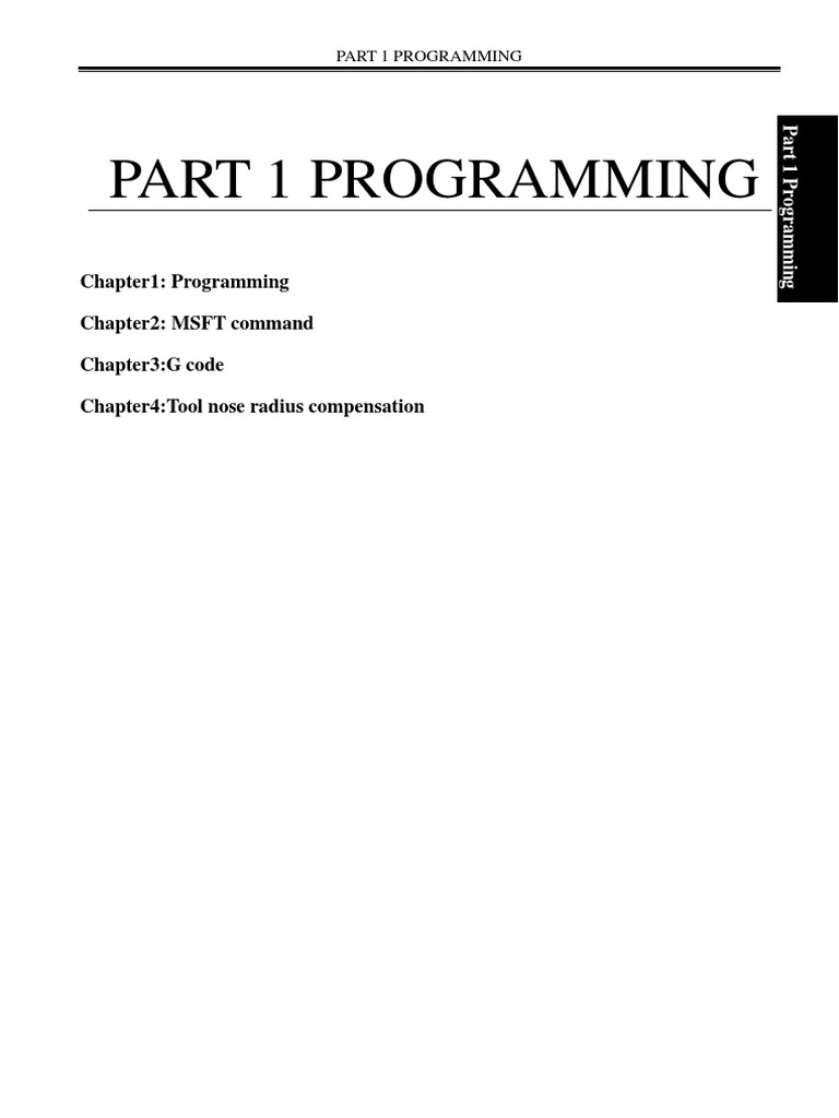 Guangzhou CNC 980 Programming Guide | PDF | Numerical Control | Subroutine