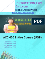 ACC 400 AID EDUCATION EXPERT / acc400aid.com