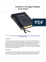 Essay on Christianity as the Biggest Religion in the World.pdf