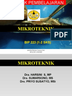 Kontrak Pembelajaran Mikroteknik