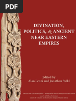 Alan Lenzi - Jonathan Stökl. Divination, Politics and Ancient Near Eastern Empires