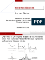 Clase Introductoria Procesamiento de Señales