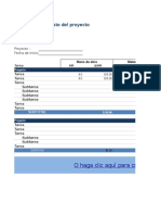 Project Budget Excel Template ES2