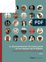 Documentacion de Colecciones en Museos