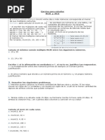 Matemática MCM MDM