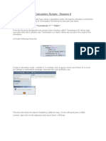 Calculation Scripts Session 2