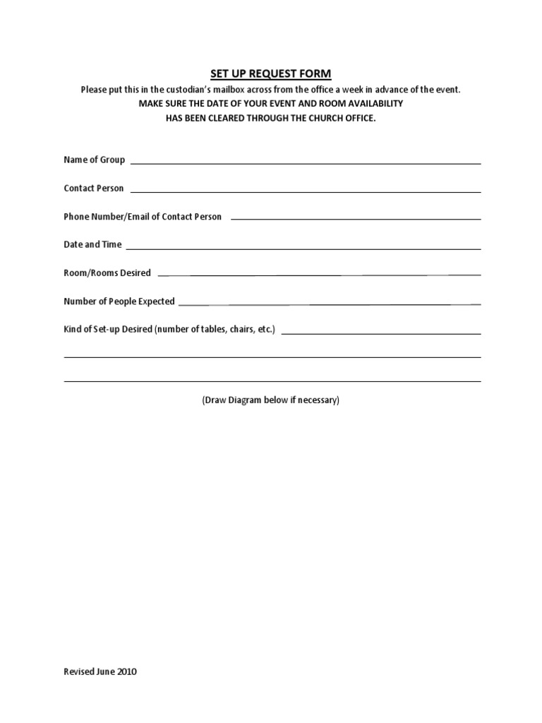 Set Up Request Form | PDF | Law