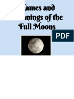 Names and Meanings of The Full Moons