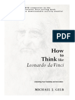 How To Think Like Da Vinci PDF